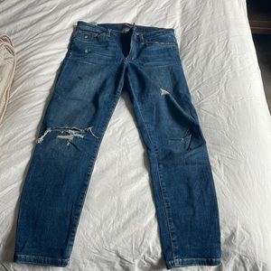 Joes high rise crop skinny Jean